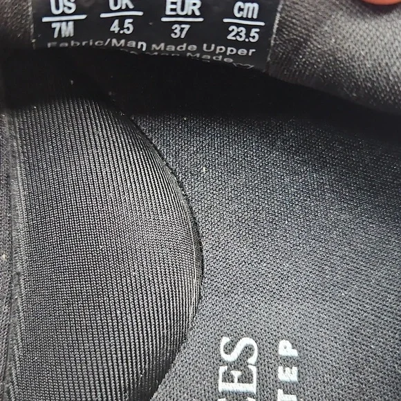 Lifestride With BZEES Airstep Black Rhinestone Slip On Loafers Size 7 - Picture 7 of 8